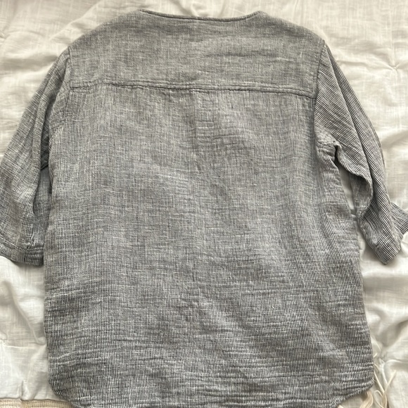 MADEWELL 3/4 SLEEVE DOLMAN WITH SIDE POCKETS - Picture 4 of 4